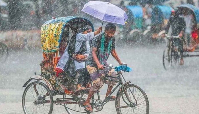 ২৪ ঘণ্টায় ঢাকায় ২০৬ মিলিমিটার বৃষ্টিপাত