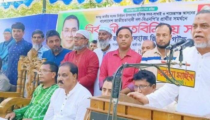 ​বিএনপিকে আর দমিয়ে রাখা যাবে না মানুষ বিএনপিকে ভালবাসে-জিকে গউছ