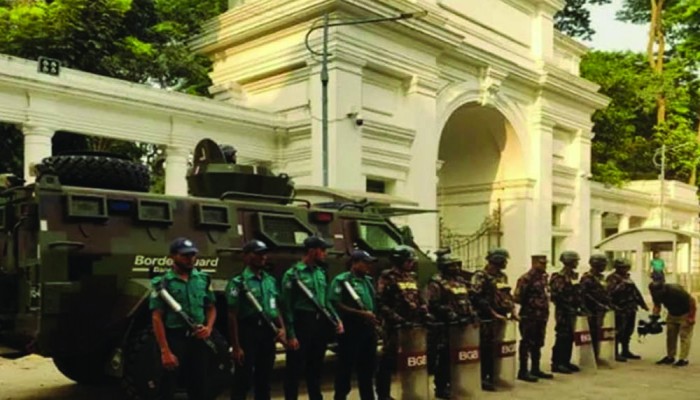 শেখ হাসিনার মামলার রায়, ট্রাইব্যুনাল এলাকায় কঠোর নিরাপত্তা
