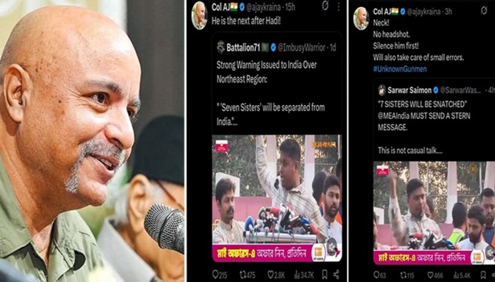 হাসনাতকে মাথায় নয়, ঘাড়ে গুলি করার পরামর্শ দিলেন ভারতীয় সাবেক কর্ণেল