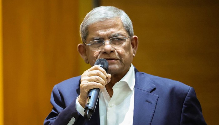 জনগণ বুকভরা প্রত্যাশা নিয়ে তারেক রহমানের দিকে তাকিয়ে আছে : মির্জা ফখরুল