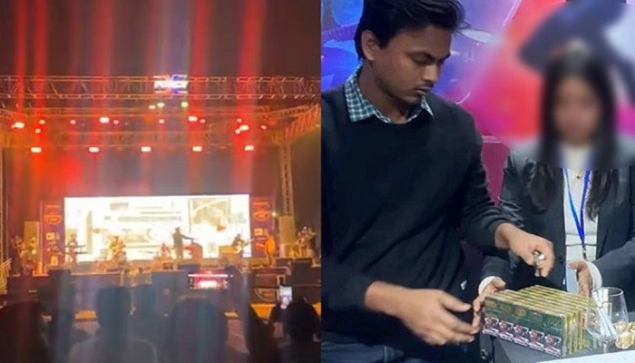 ডাকসুর চ্যারিটি কনসার্টে সিগারেট বিতরণ নিয়ে তীব্র সমালোচনা