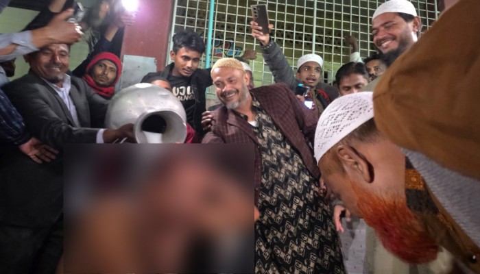 দুধ দিয়ে গোসল করে জামায়াতে যোগ দিলেন মৎস্যজীবী দল নেতা