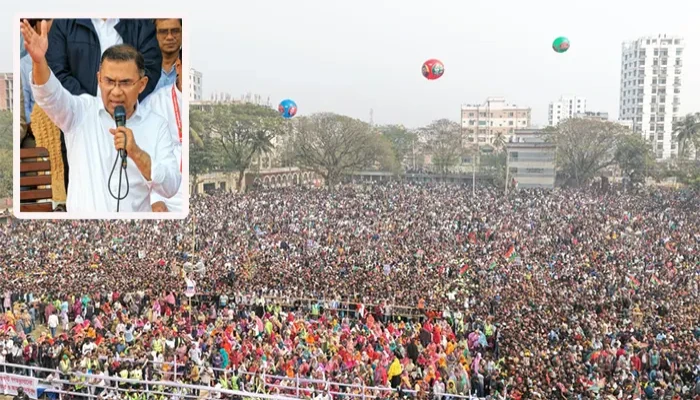 একটি মহল ভেতরে ভেতরে ষড়যন্ত্র করছে:রাজশাহীতে তারেক রহমান
