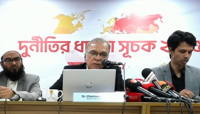 দুর্নীতিতে ১৩তম বাংলাদেশ