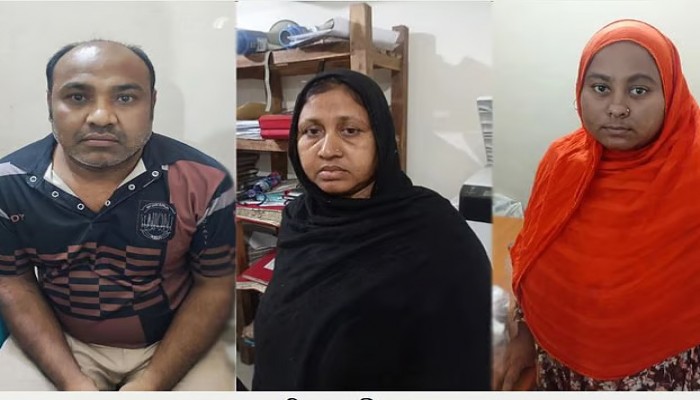 গাজীপুরে বাড়িতে লুট-খুন শাশুড়িকে হত্যা করে ডাকাতির নাটক সাজান পুত্রবধূ